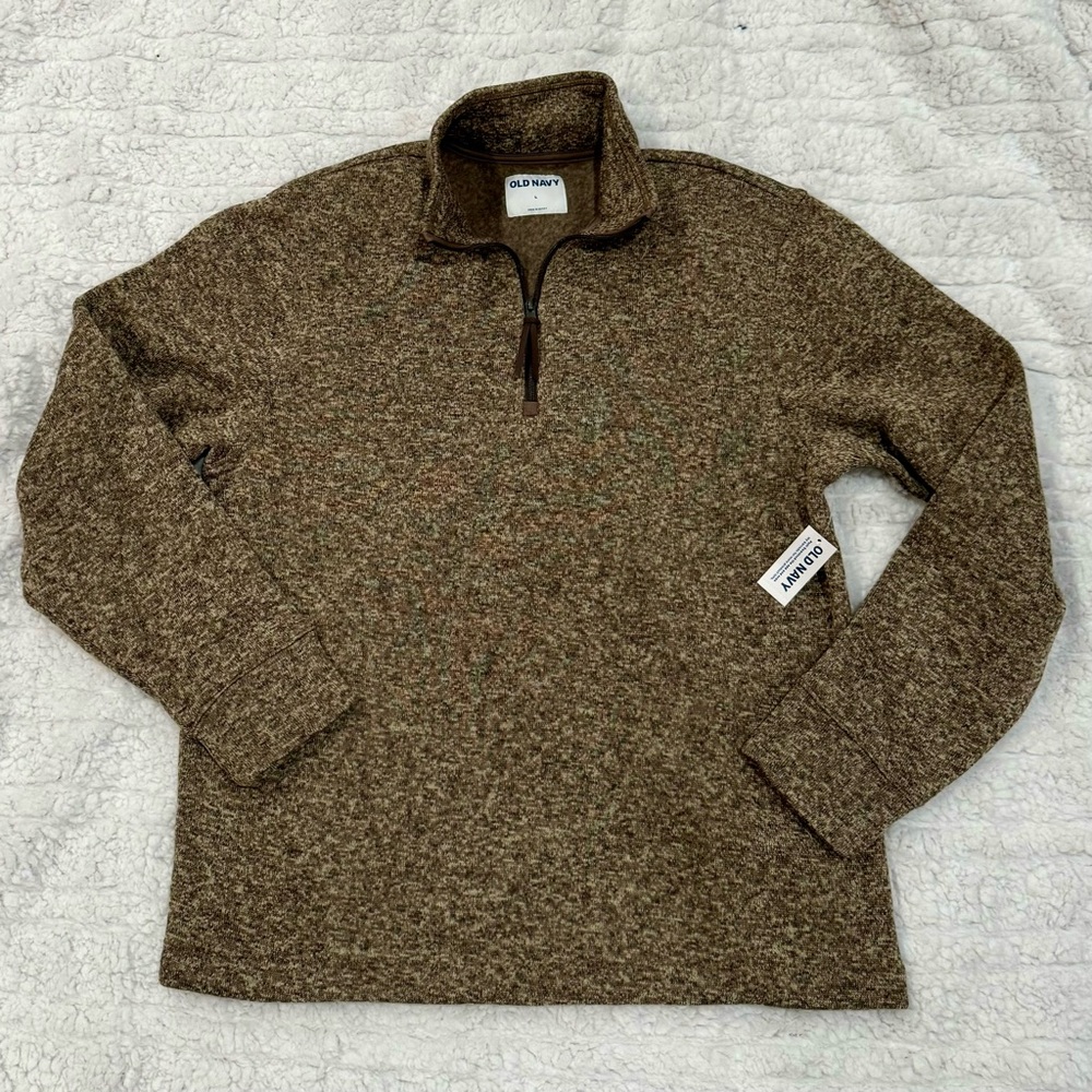 Old Navy Men’s Large Sweater Fleece Pullover - NWT!